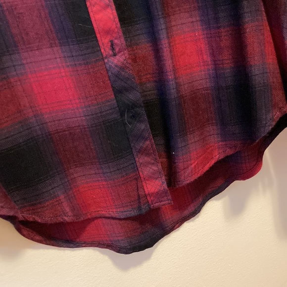 Arizona Jean Co Plaid Shirt Size XS Womens - Picture 7 of 7